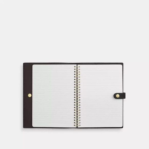 Coach Notebook With Cherry Print (Black, red) - Picture 4 of 4